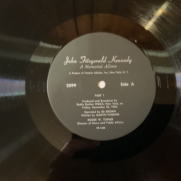 John Fitzgerald Kennedy A Memorial Album Vinyl Record1963 - Picture 5 of 7